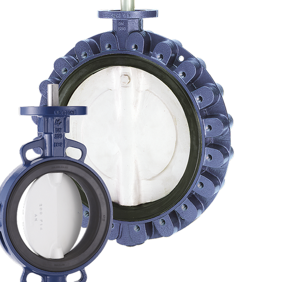 通用型弹性底座蝶阀