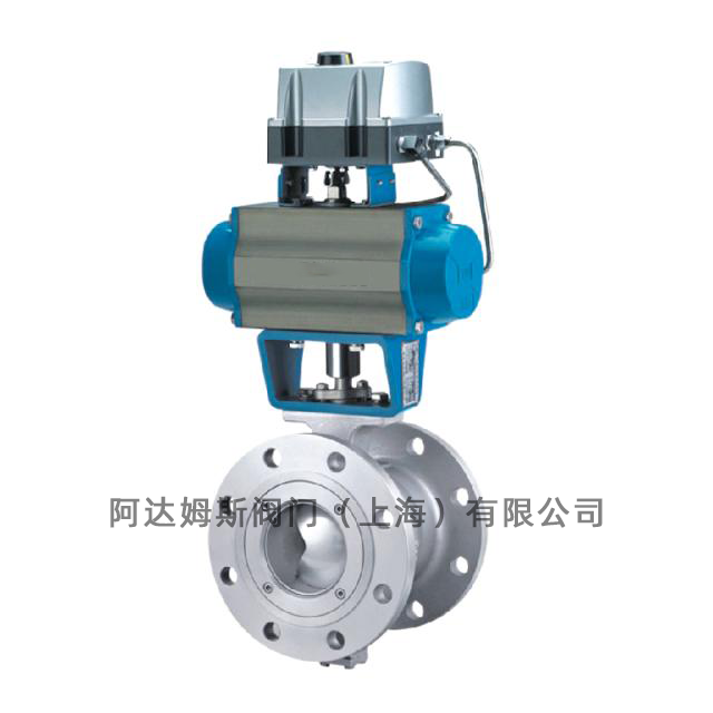 法兰式V型球阀-RV系列