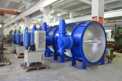 蓄能器式液控止回蝶阀